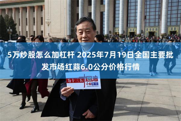 5万炒股怎么加杠杆 2025年7月19日全国主要批发市场红蒜6.0公分价格行情