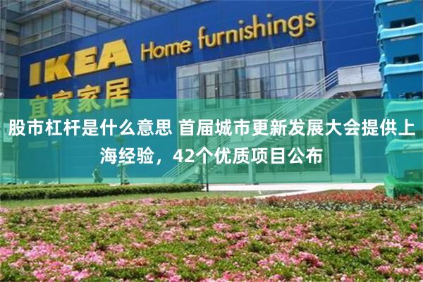 股市杠杆是什么意思 首届城市更新发展大会提供上海经验，42个优质项目公布